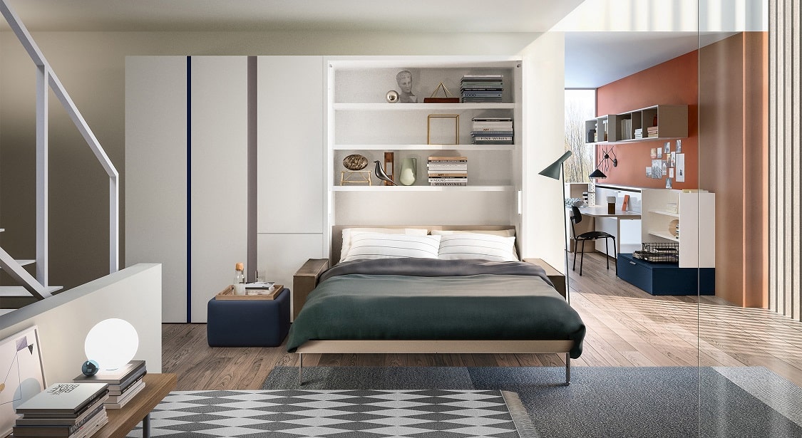 Choisir la taille de son lit escamotable 2 personnes – La Maison