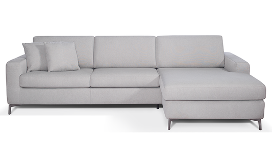 Canapé d'angle convertible gris : un excellent compromis