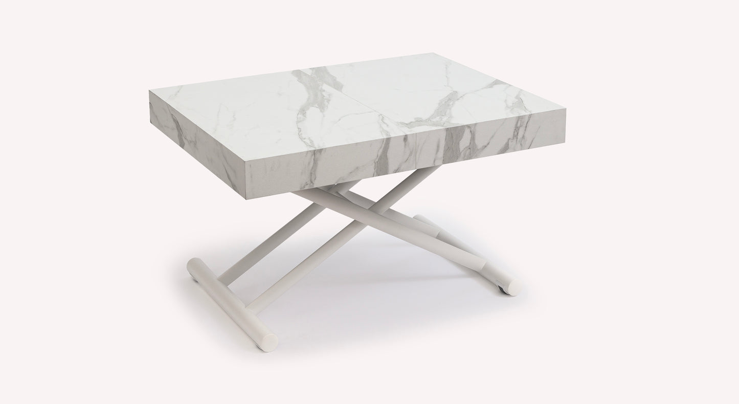 CALYPSO Melamine White marble