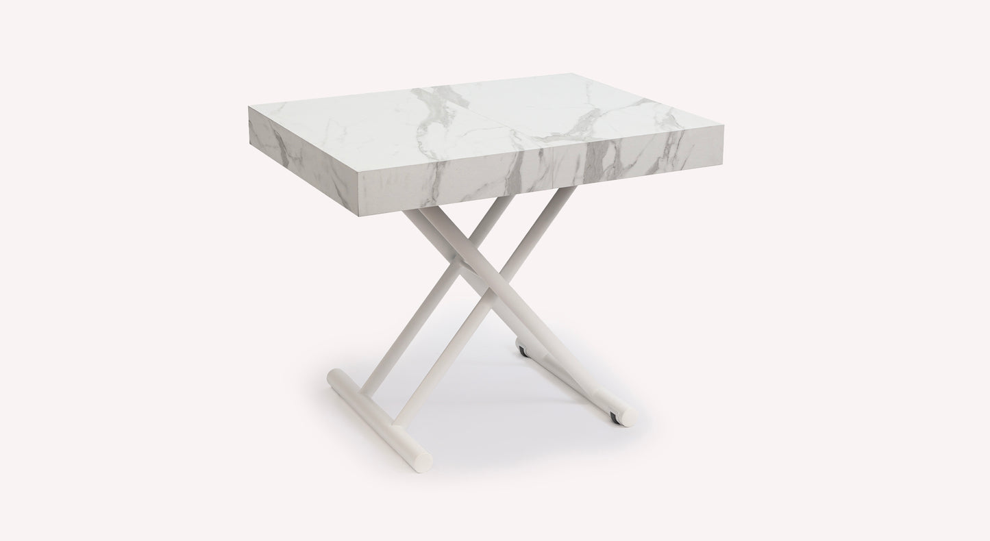CALYPSO Melamine White marble