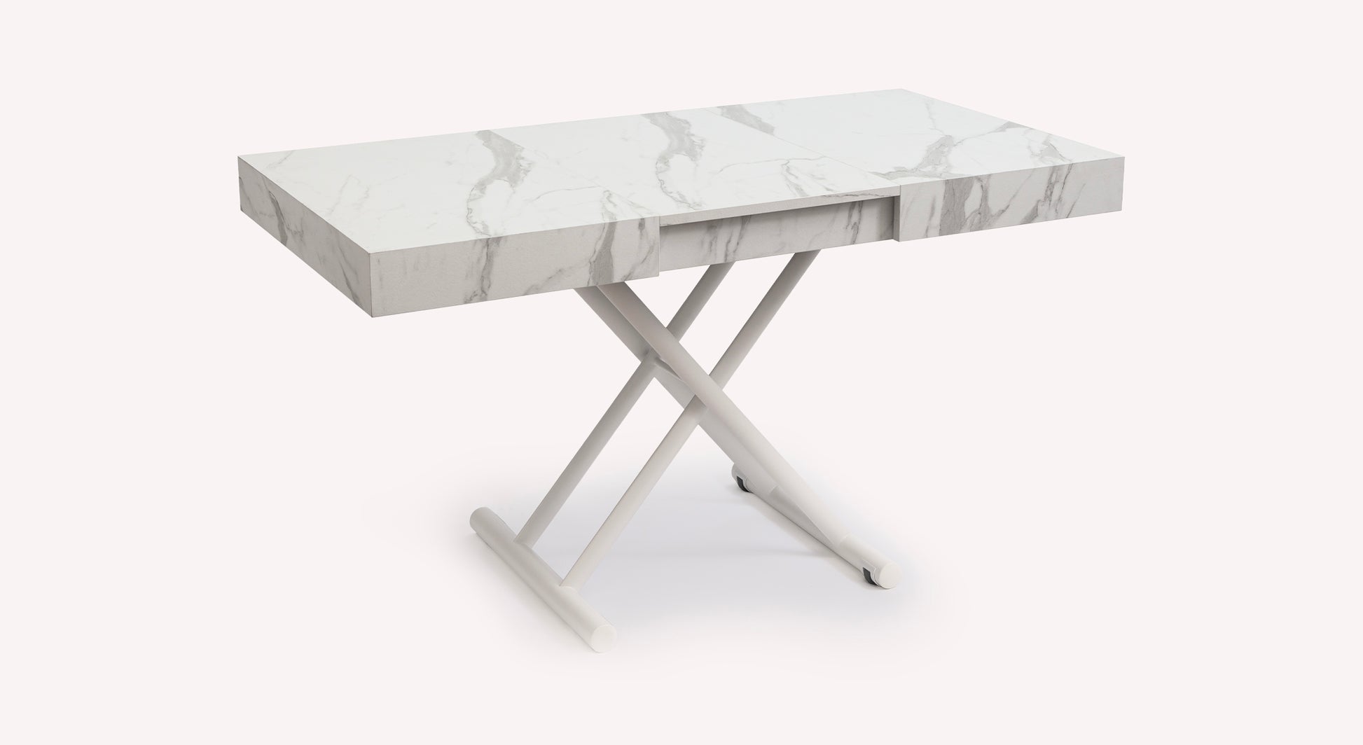 CALYPSO Mélaminé Marbre blanc