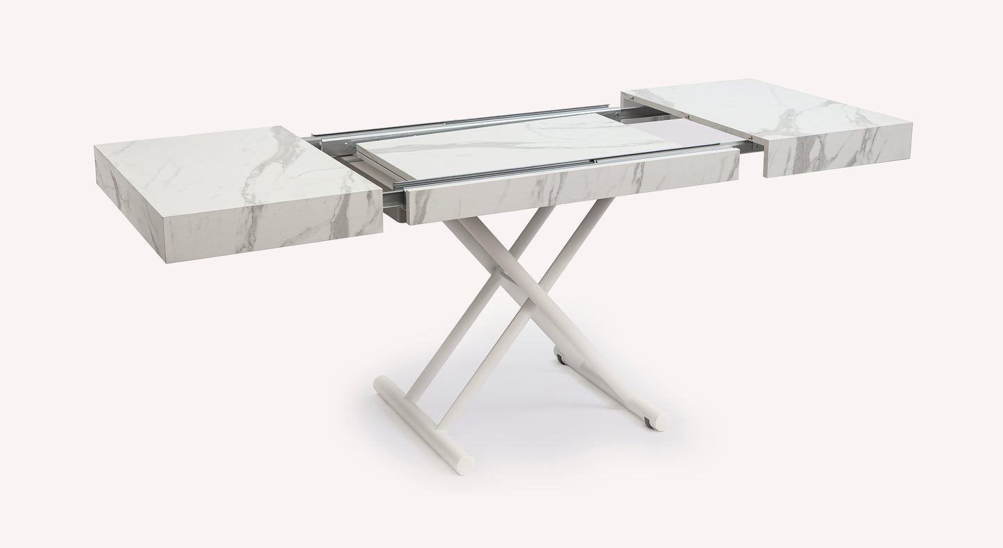 CALYPSO Melamine White marble