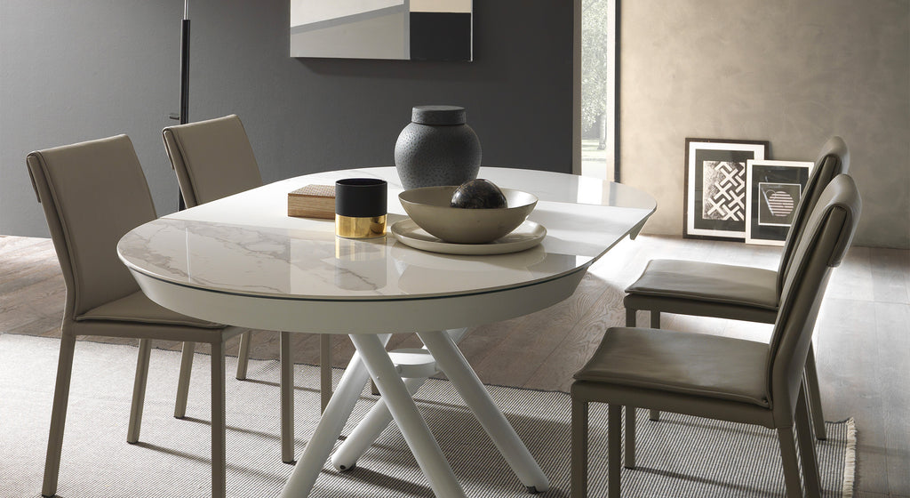 HELIOS White Glossy Ceramic