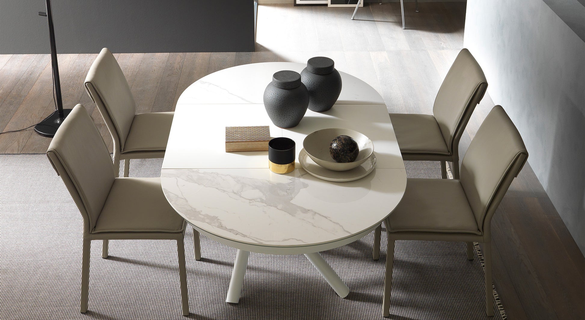 HELIOS Ceramique Brillante Blanc