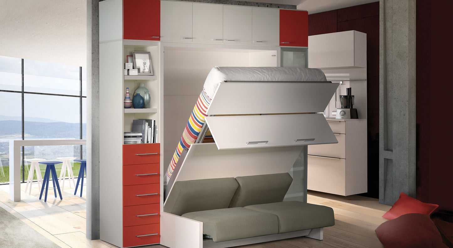 KETIAM SOFA Mélaminé Blanc