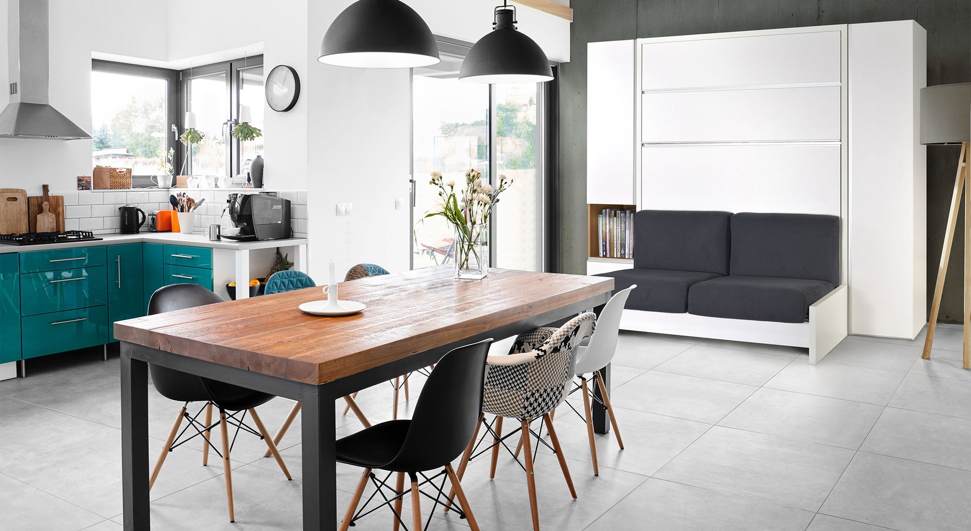 KETIAM SOFA Melamine White