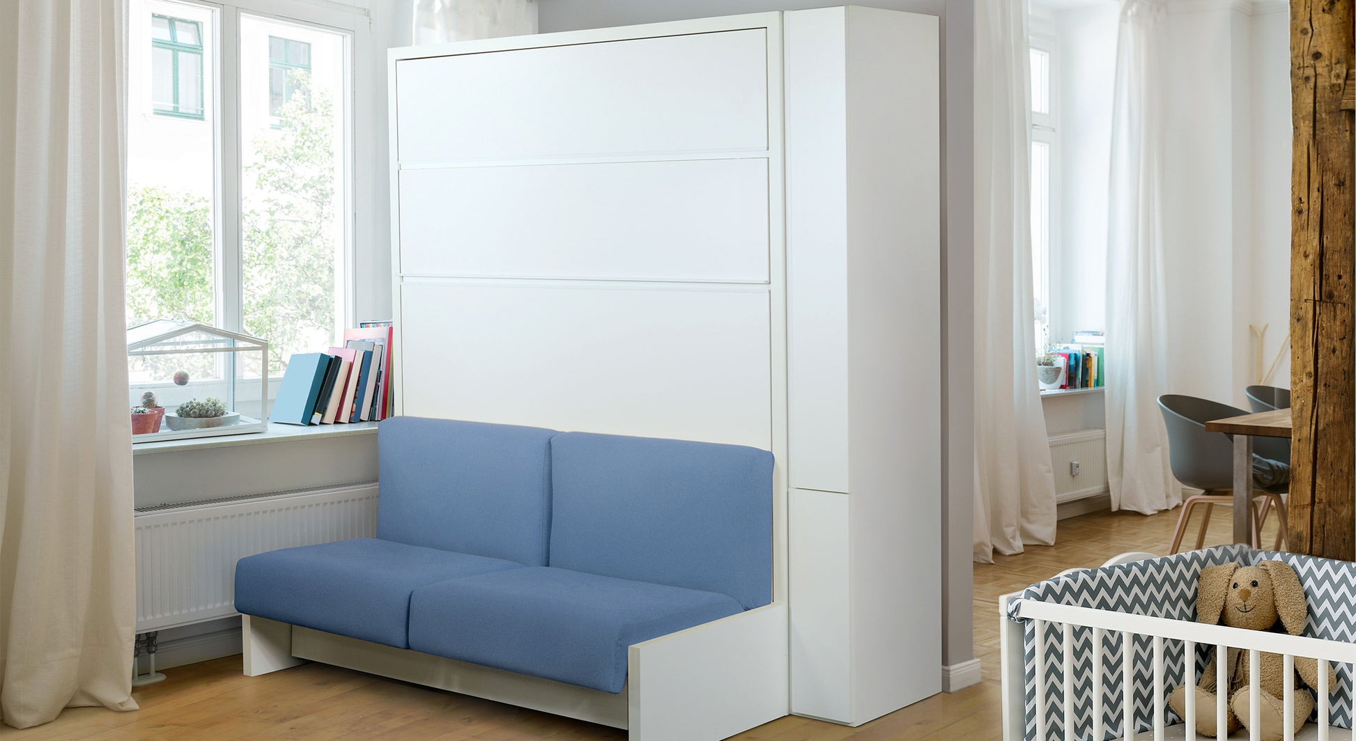 KETIAM SOFA Melamine White