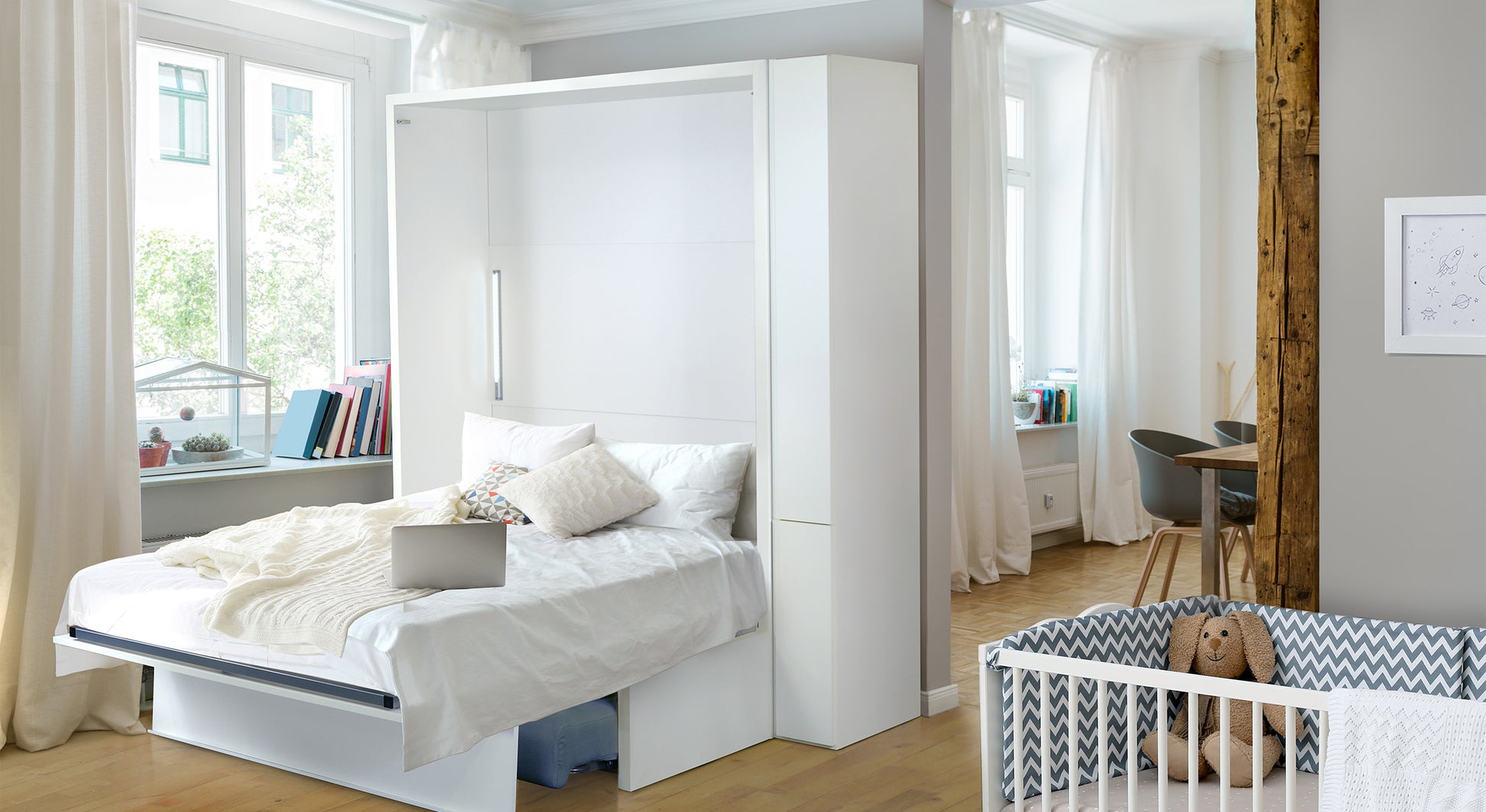 KETIAM SOFA Melamine White