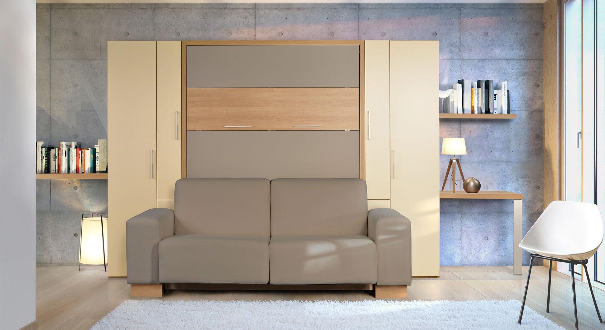 KETIAM PULLMAN Mélaminé Argile