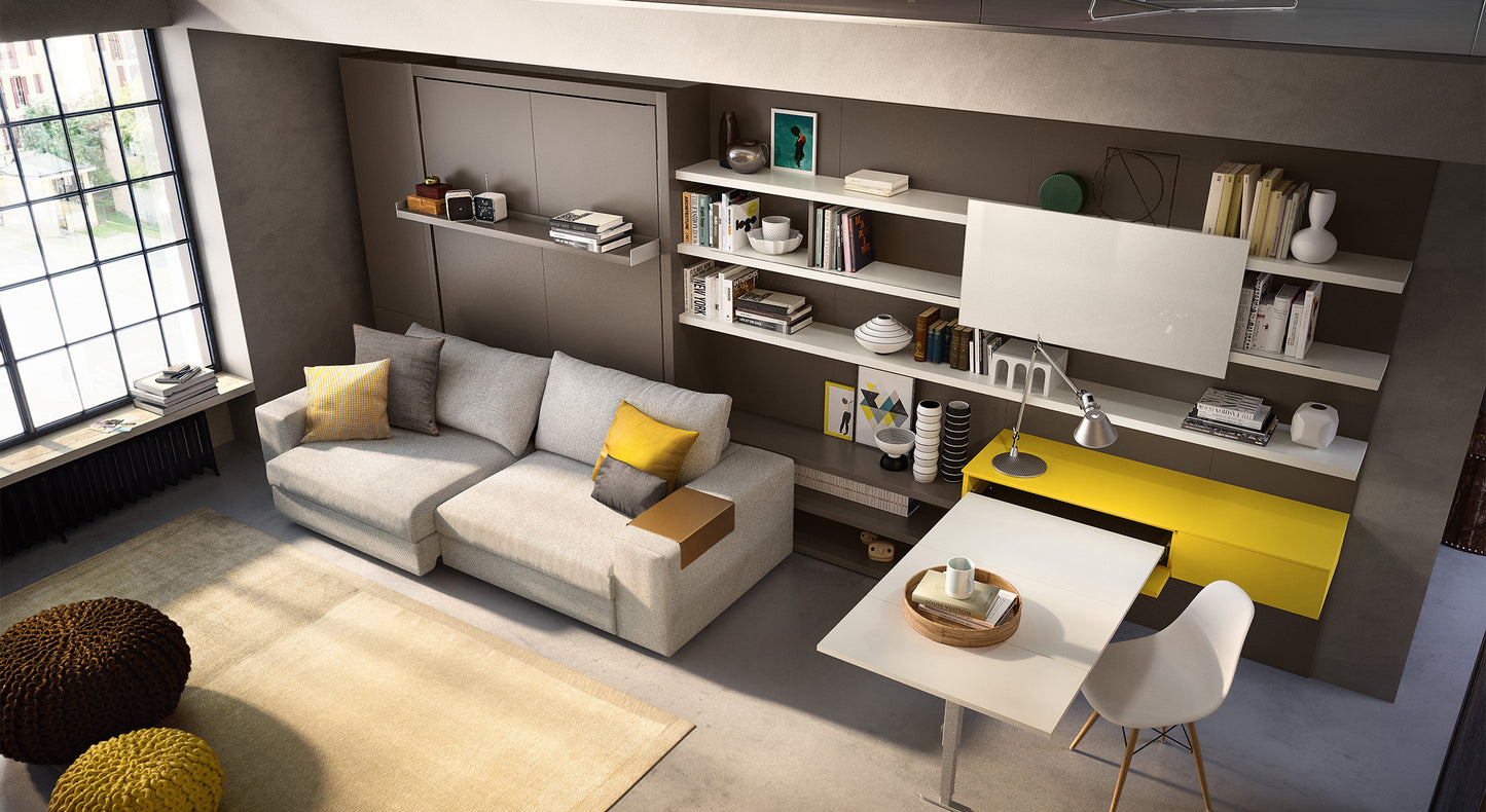 TANGO White Melamine Sofa Bolt dolphin oak front my treasure