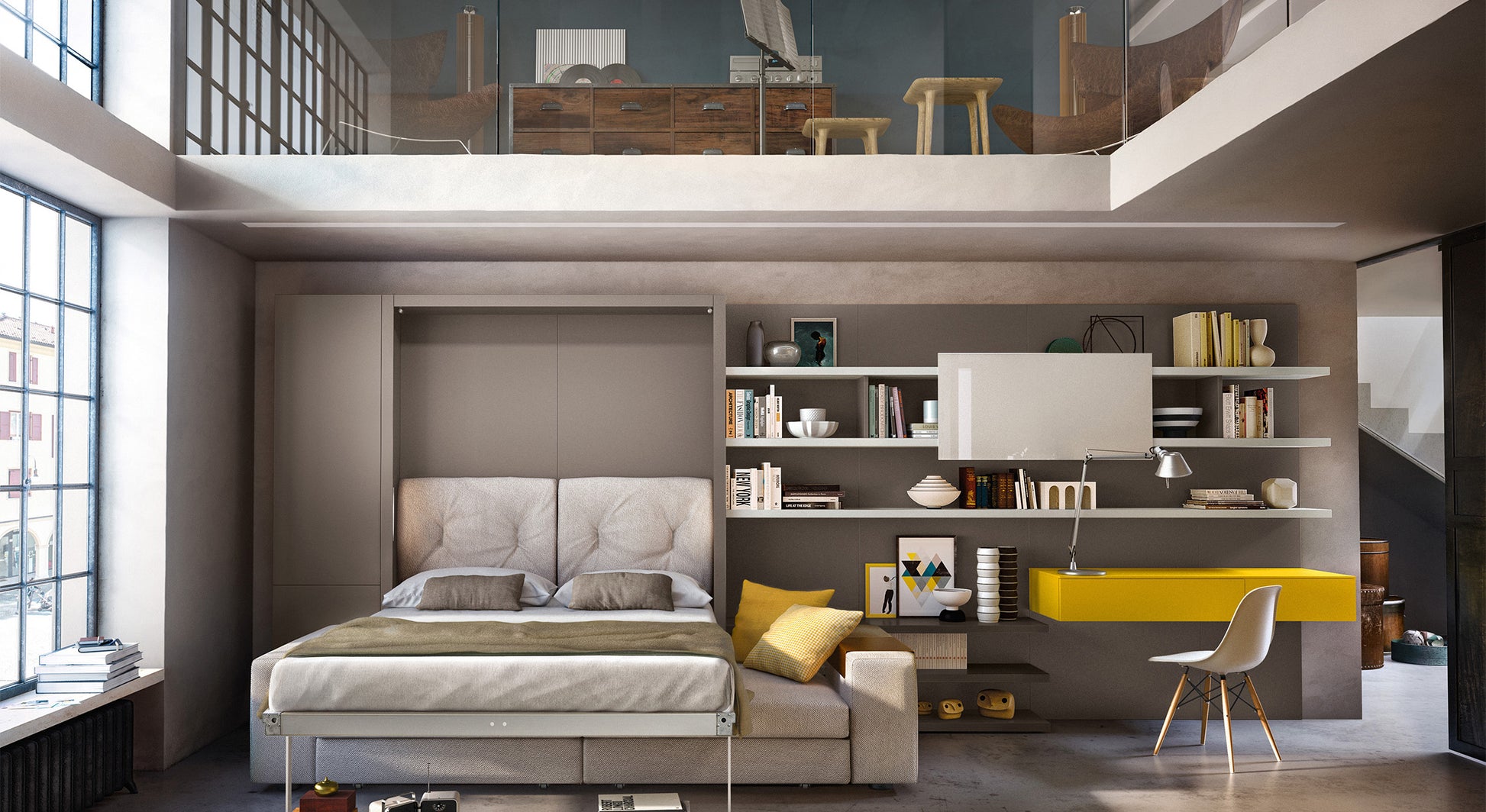 TANGO White Melamine Sofa Bolt dolphin oak front my treasure