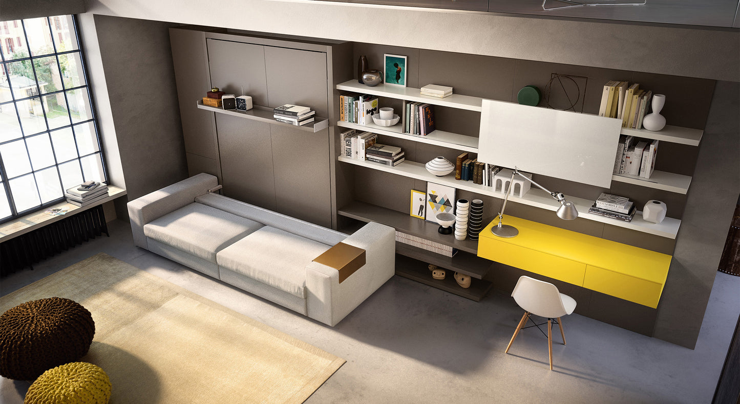 TANGO White Melamine Sofa Bolt dolphin oak front my treasure