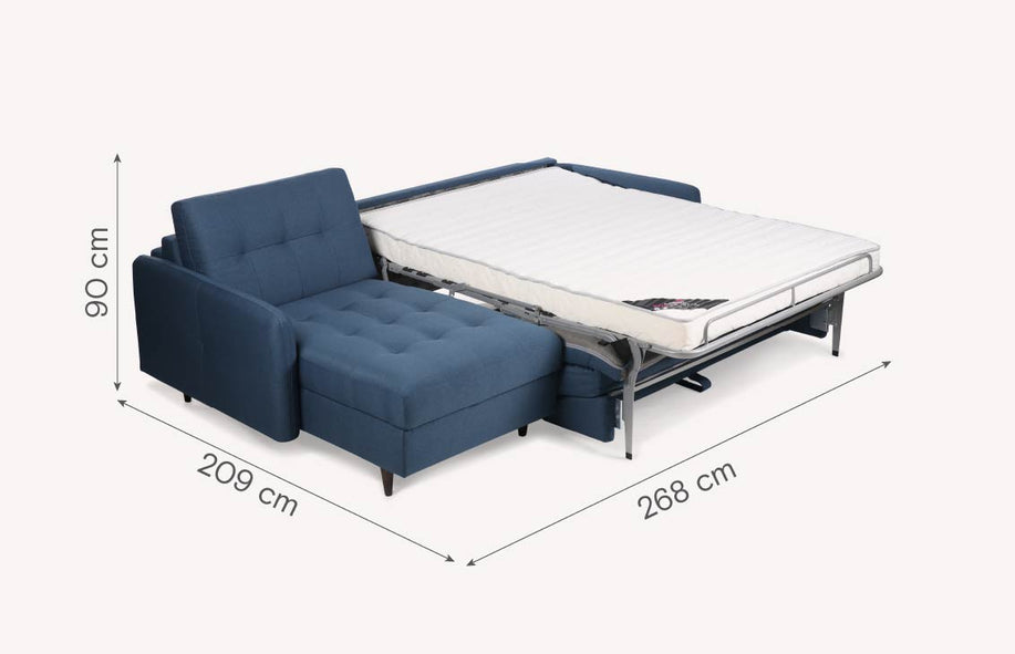 Lot canapé d'angle et fauteuil SOHO-1