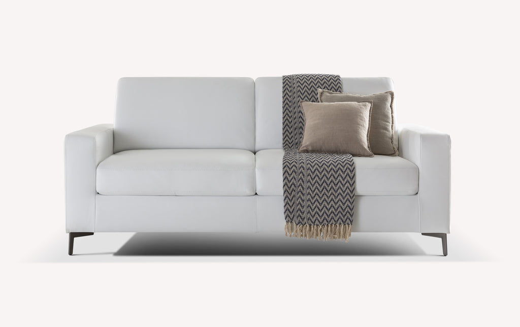 LISBONA Leather Spessorata Bianco