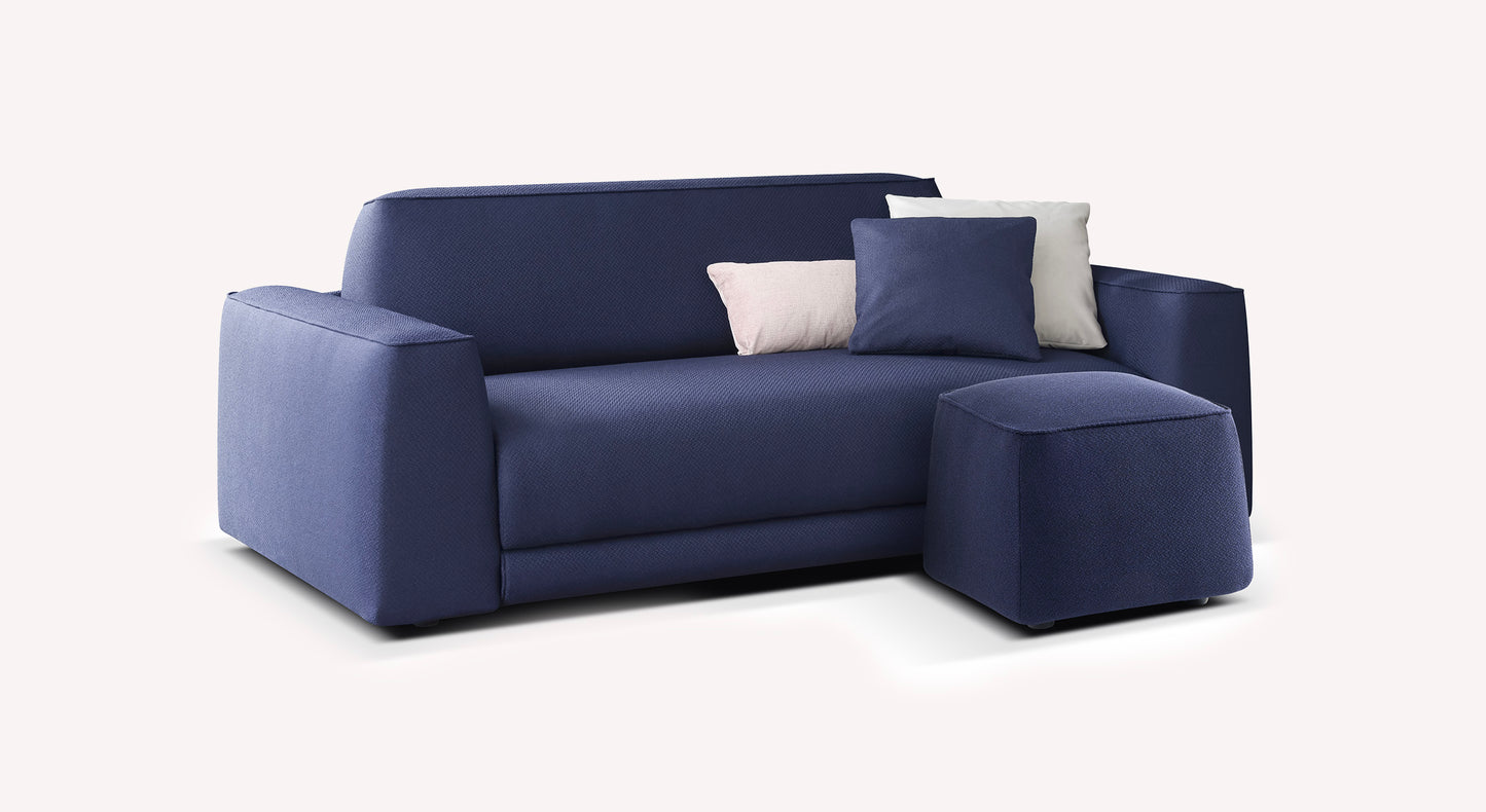 Lot canapé et pouf ONYX