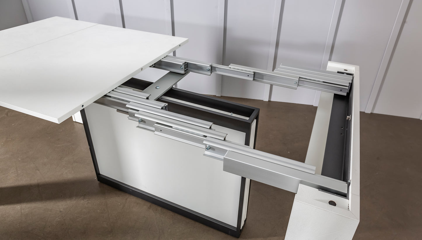 COMPACT Melamine Bianco spatolato