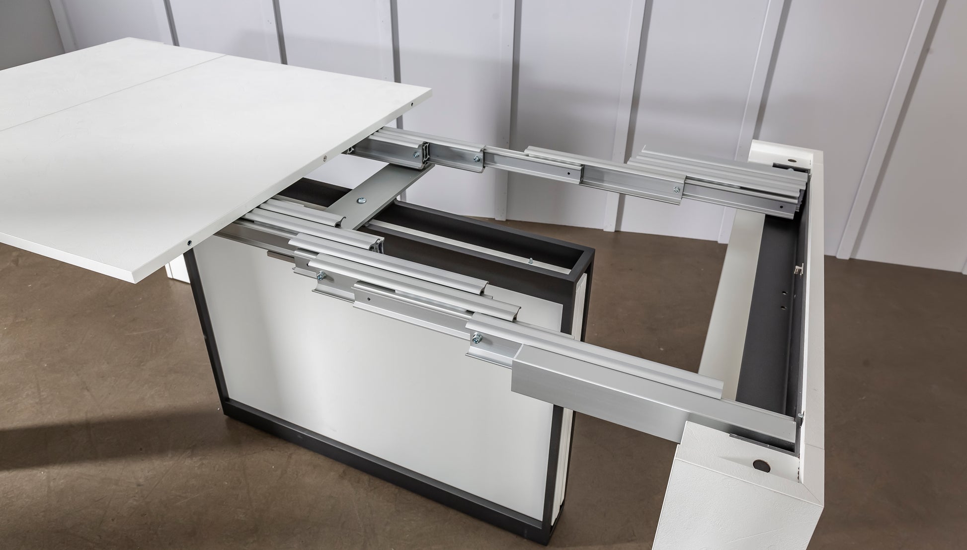 COMPACT Melamine Bianco spatolato