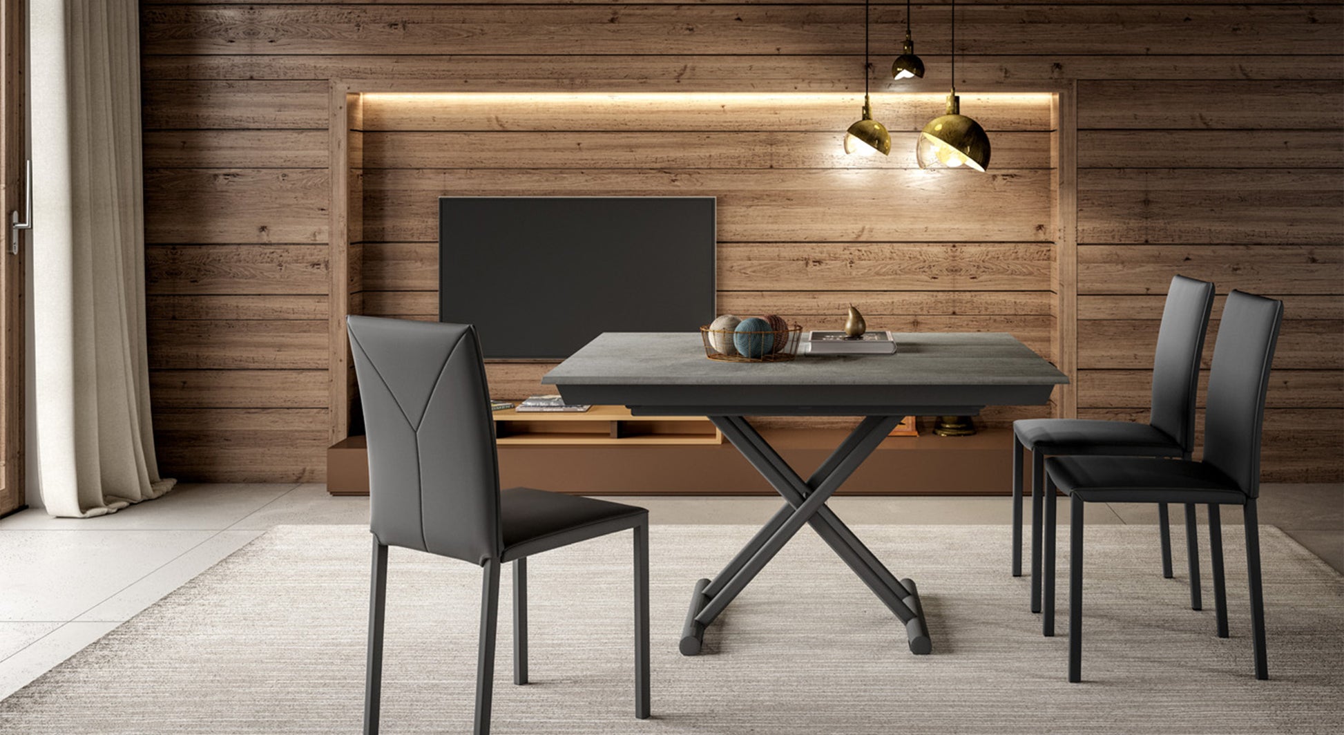 PIU PIU Melamine Pietra