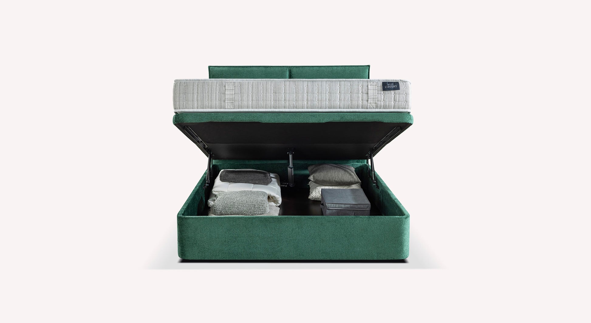 Trunk Bed TROUVILLE Bergamo Green botella