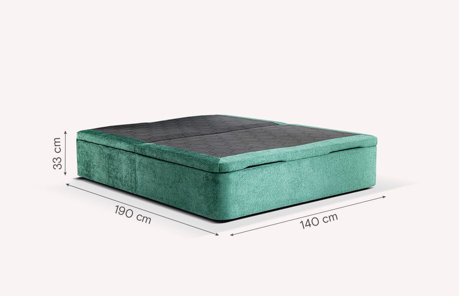 Trunk Bed TROUVILLE Bergamo Green botella-1