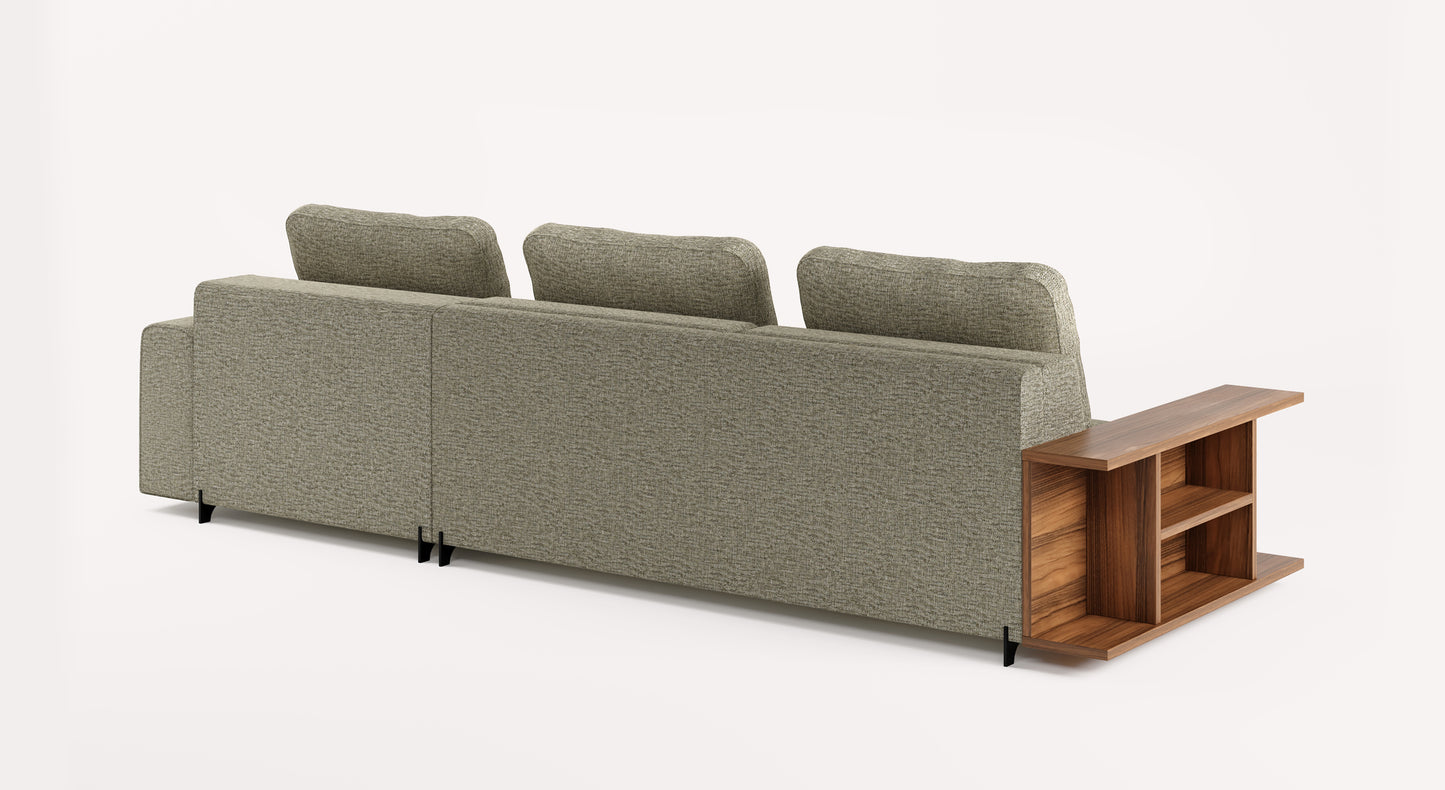 NELLY Corner Bookcase Ray Saule