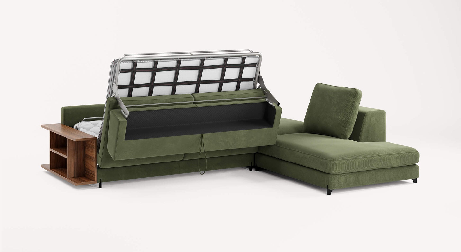 NELLY Angle Pouf Teatro Forest