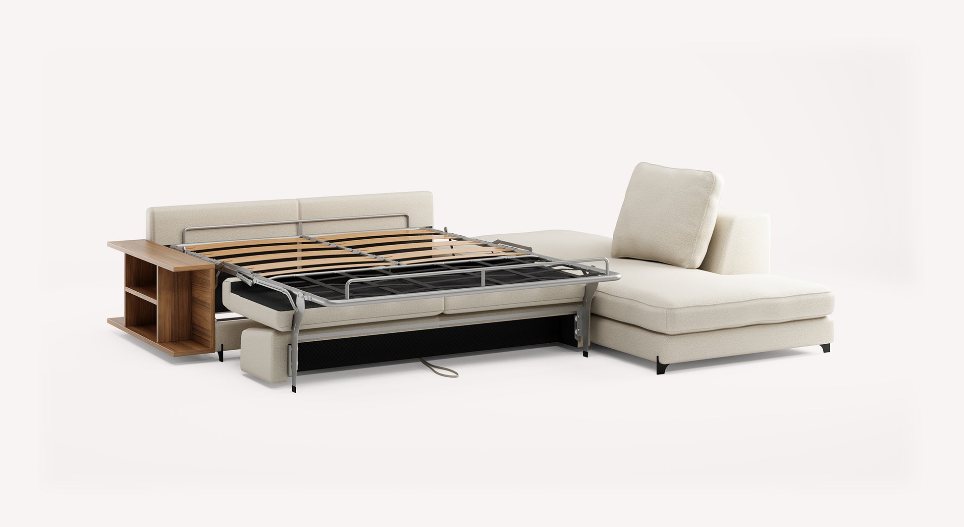 NELLY Corner Pouf Innuendo Ivory