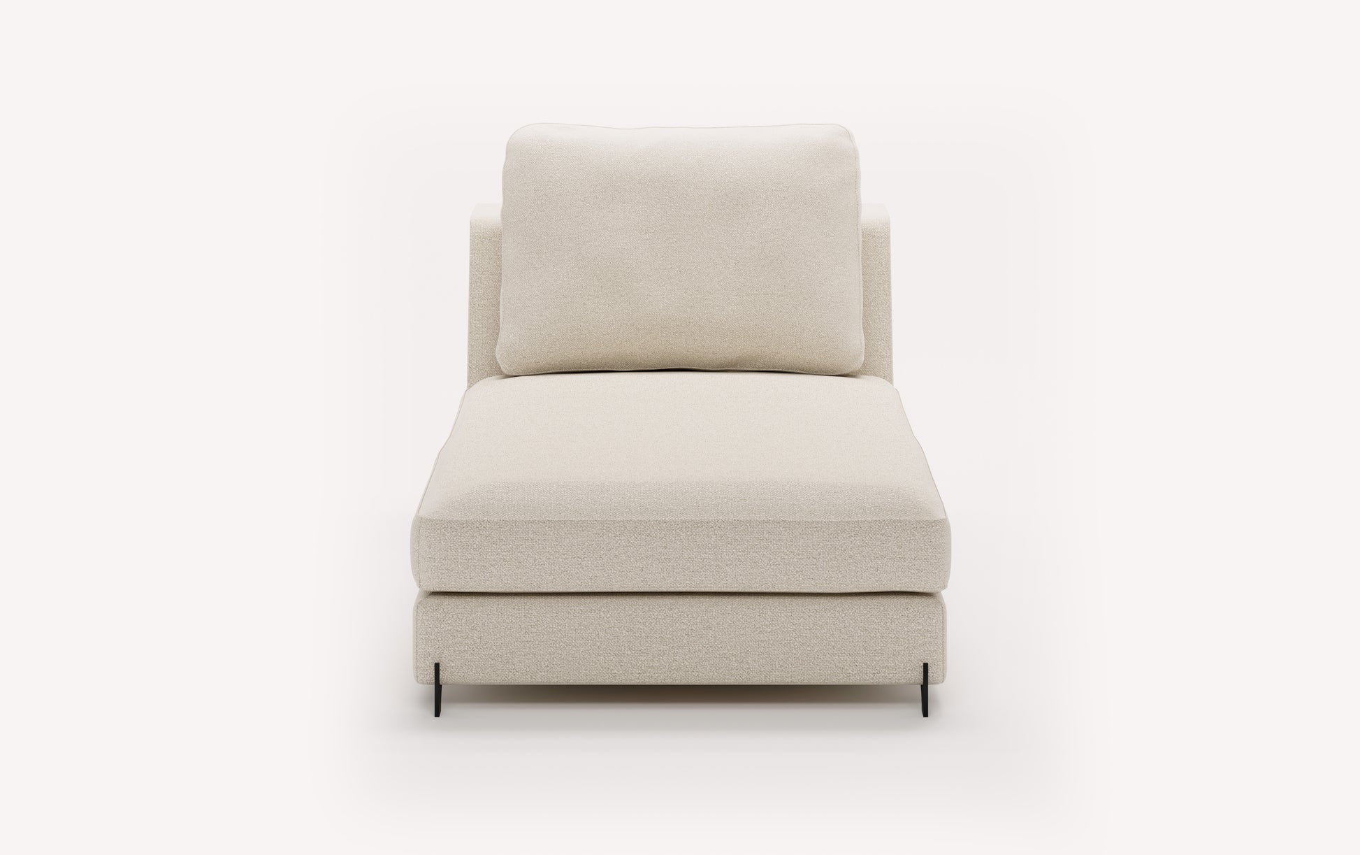 Module NELLY Chaise Longue +500 tissus & cuirs