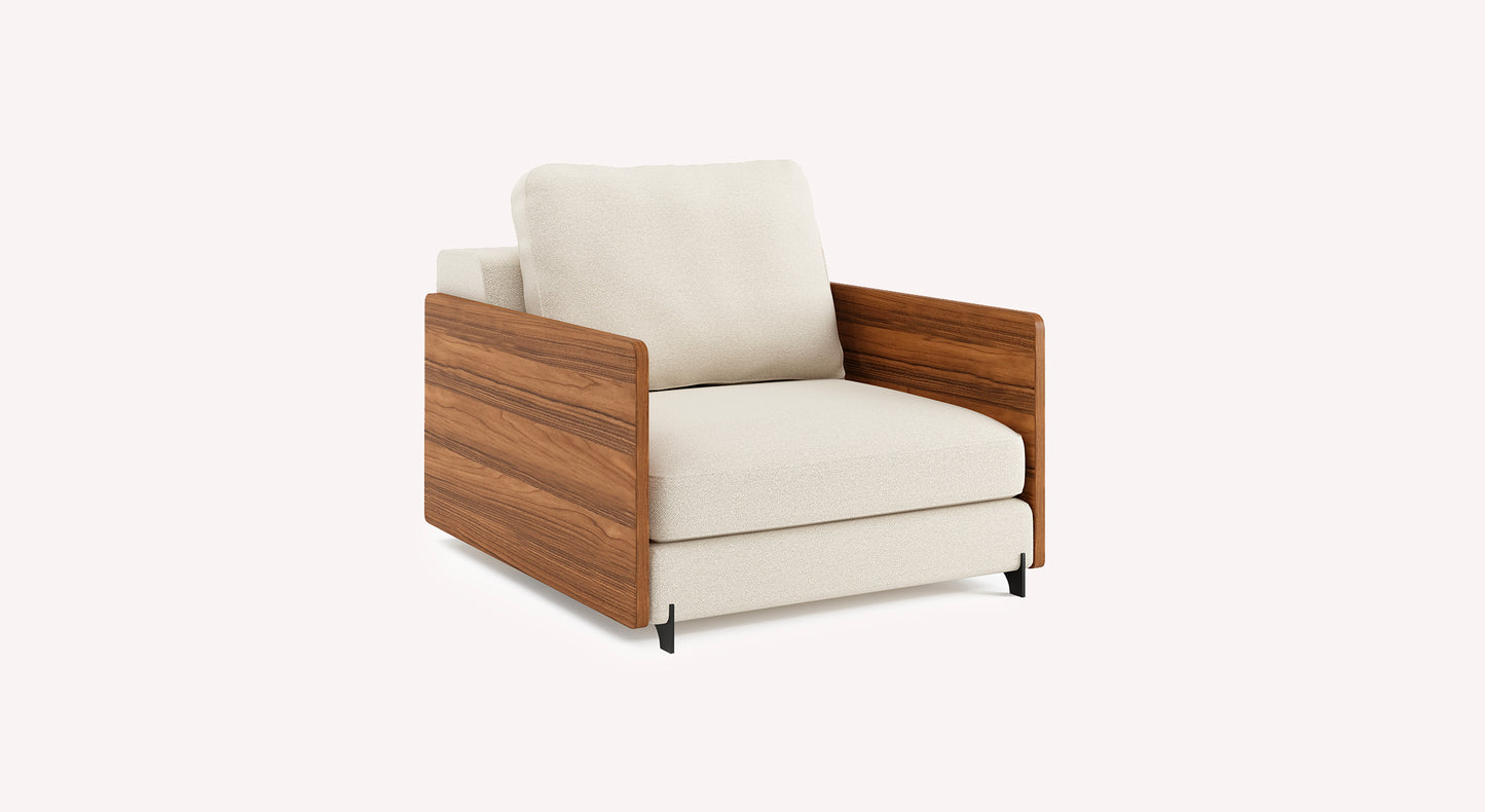 Fauteuil NELLY Innuendo Ivoire