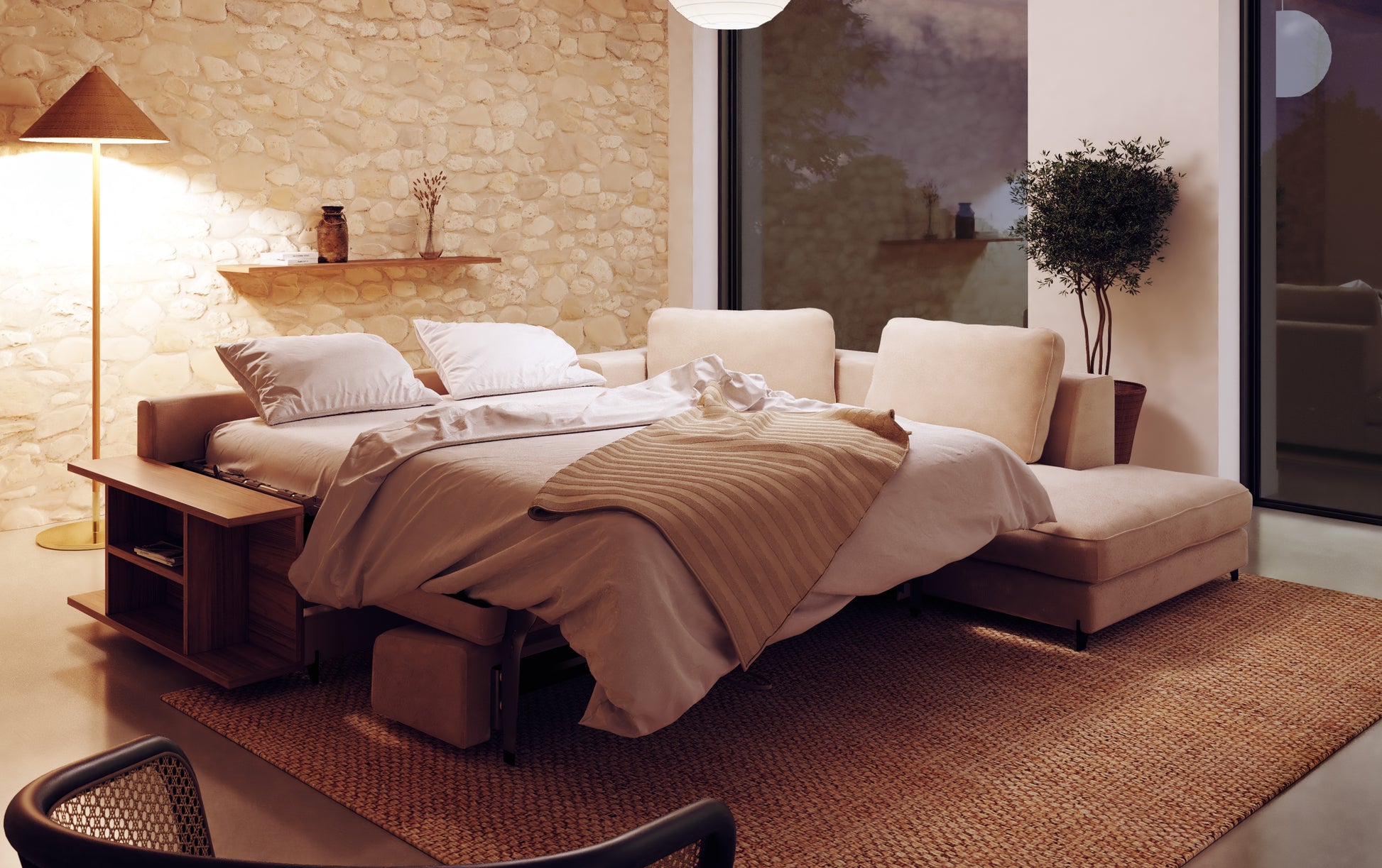 NELLY Panoramic Corner Innuendo Ivory