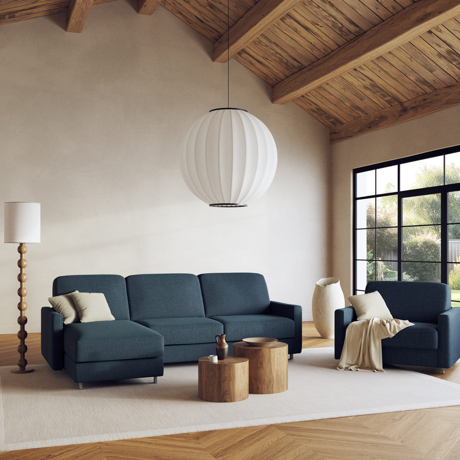 JIMMY Foster Ivory sofa and armchair set-1