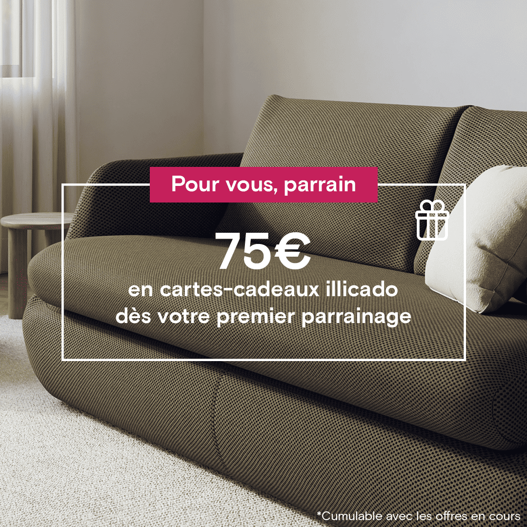 Pour vous parrain ou marraine, une carte-cadeau offerte dès votre premier parrainage