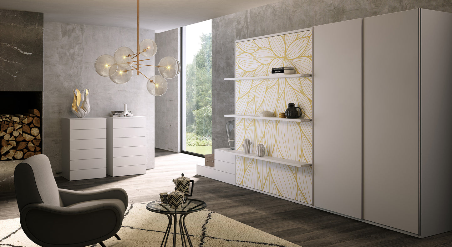 LUCY BOOK White Melamine