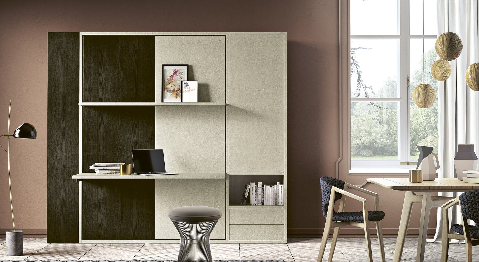 LUCY DESK Melamine White