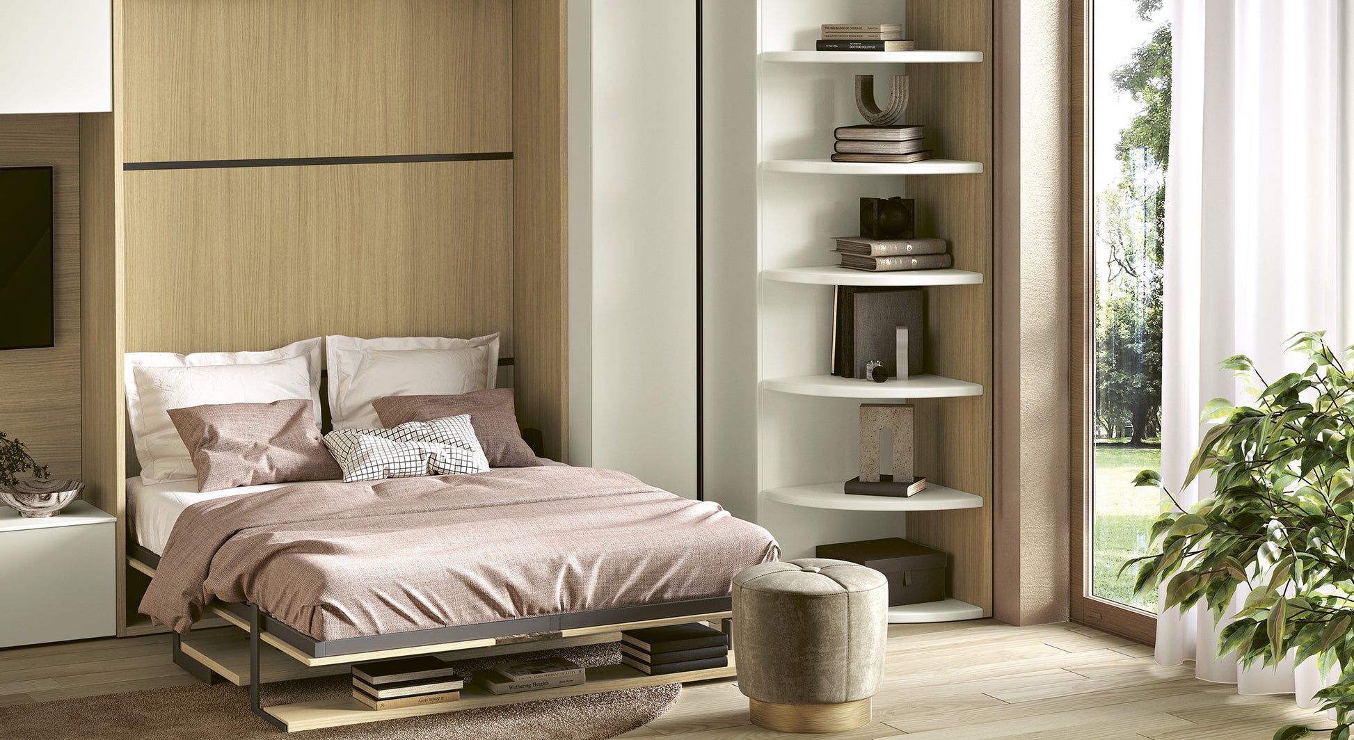 LUCY DESK Melamine White