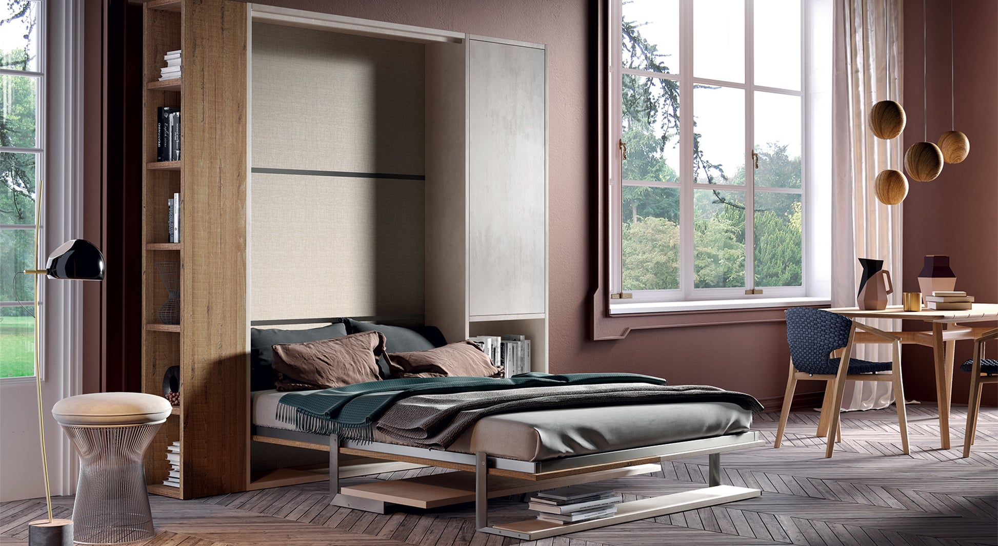 LUCY DESK Melamine White