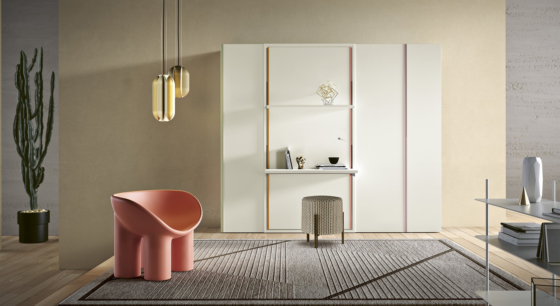 LUCY DESK Children's Melamine White