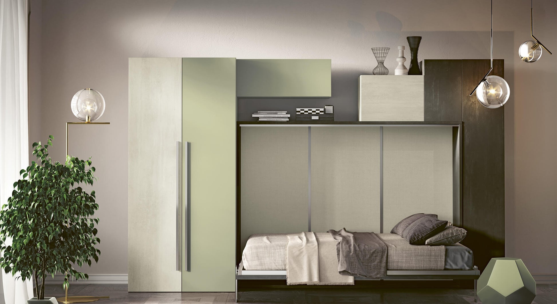 LUCY Transversale Mélaminé Blanc