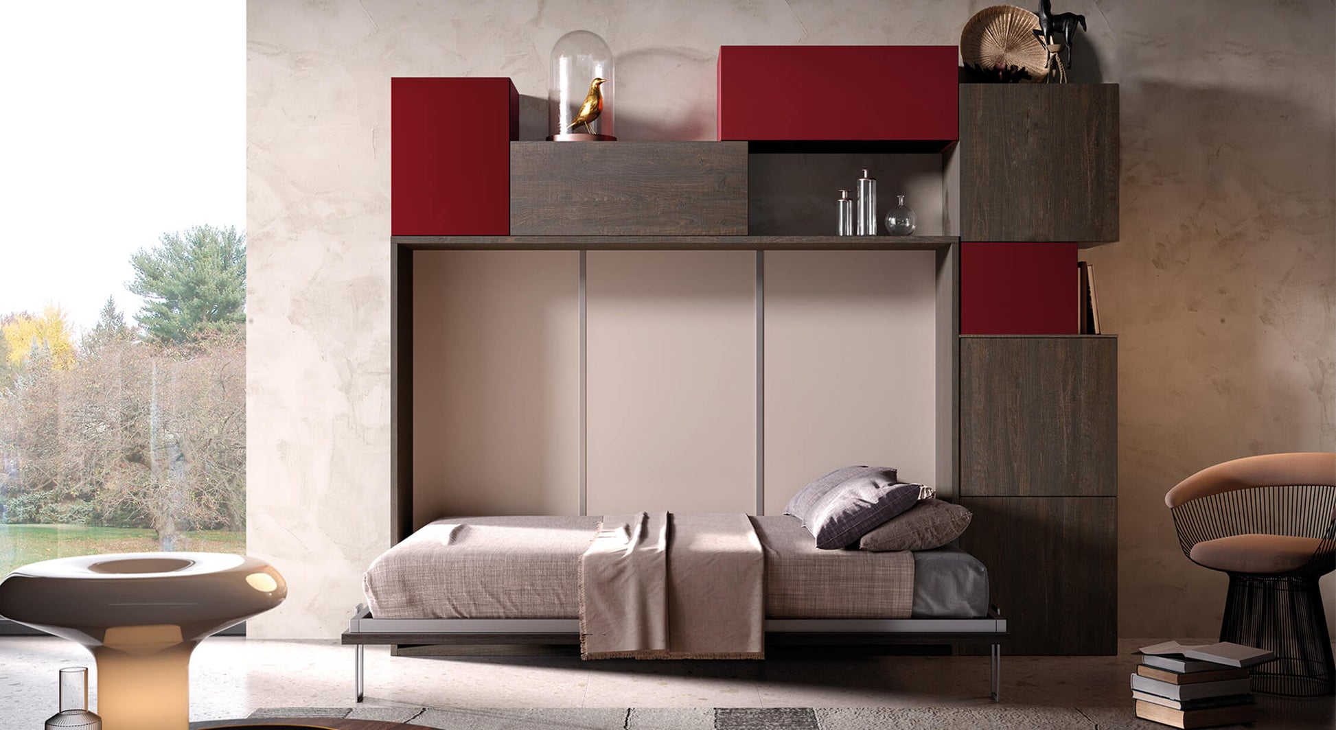 LUCY Transversale Mélaminé Blanc