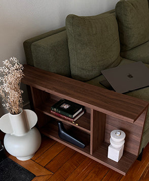 NELLY Innuendo Ivory Chest Pouf