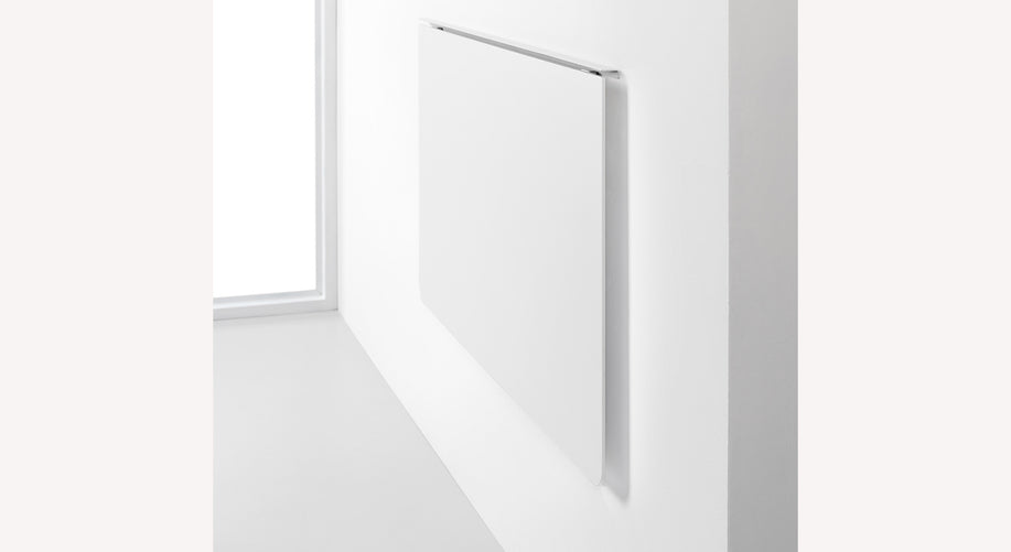 TINY White Aluminum Desk-1