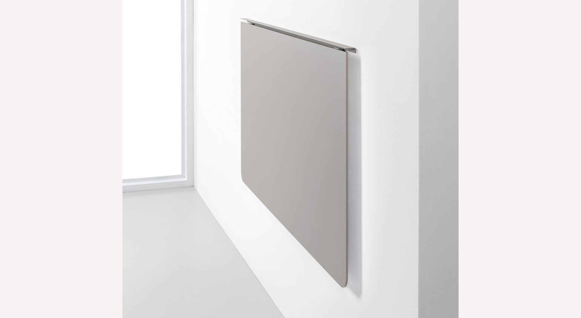 Bureau TINY Aluminium Gris tortora