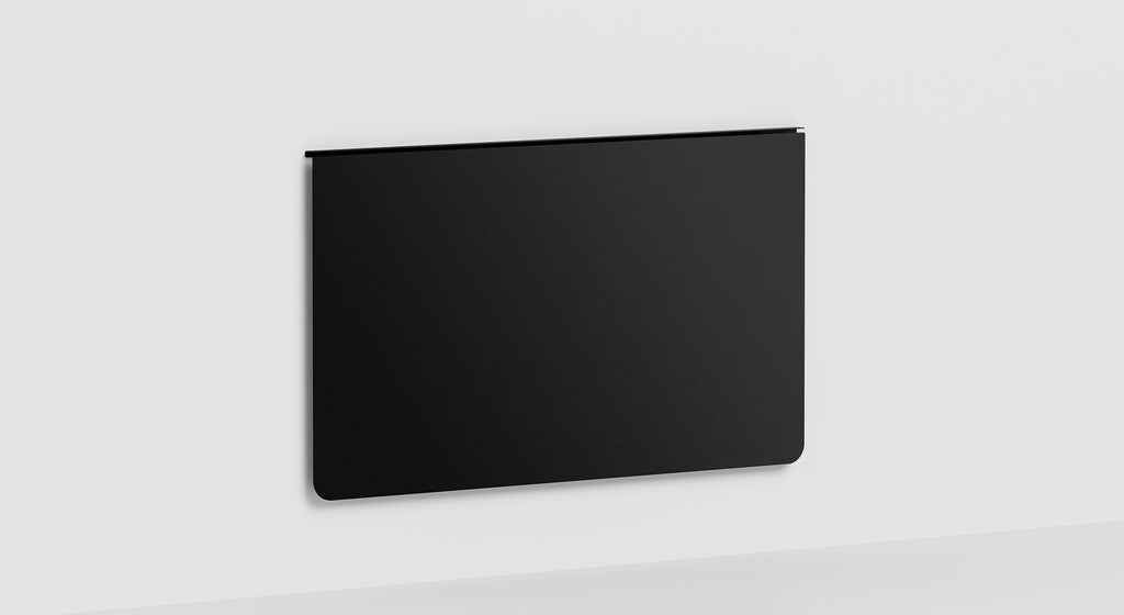 TINY Aluminum Black Desk