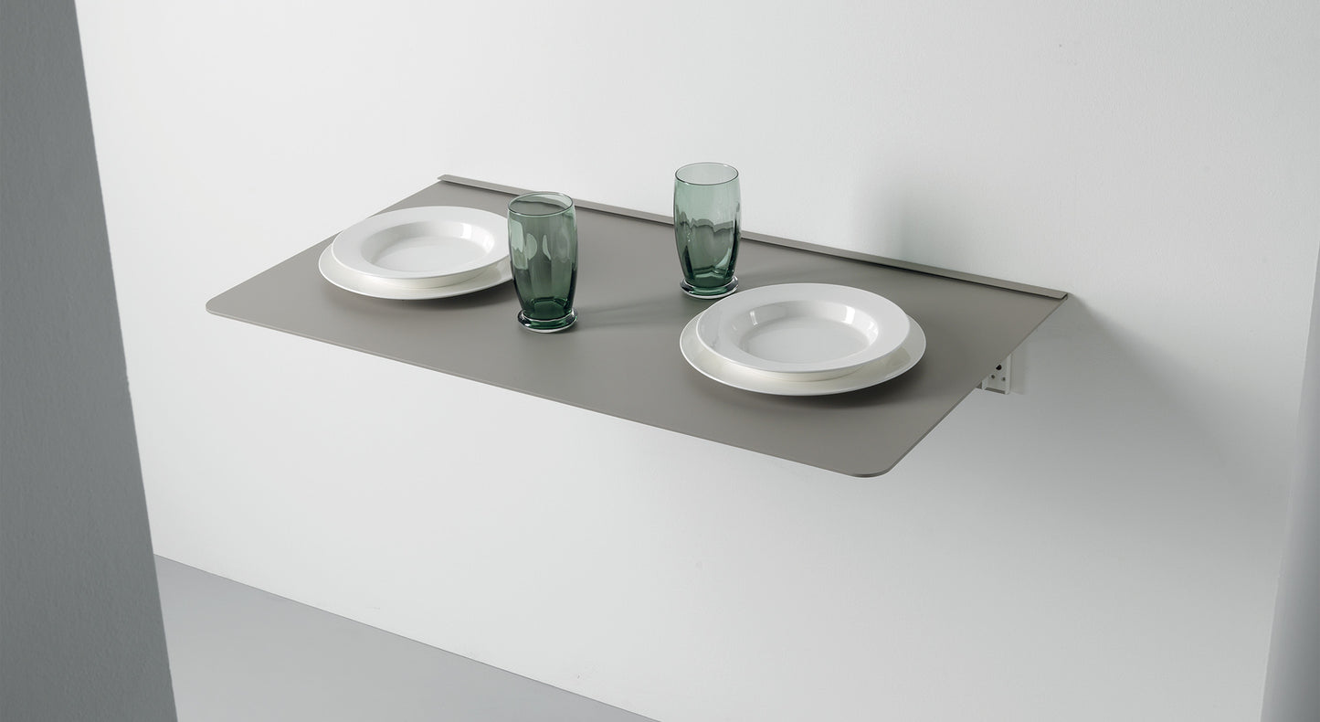 Bureau TINY Aluminium Gris ardoise