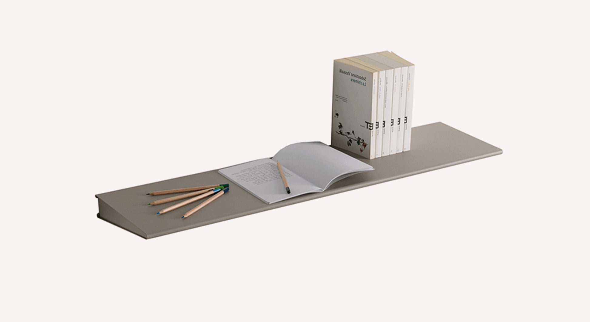 Étagère TINY Aluminium Gris tortora