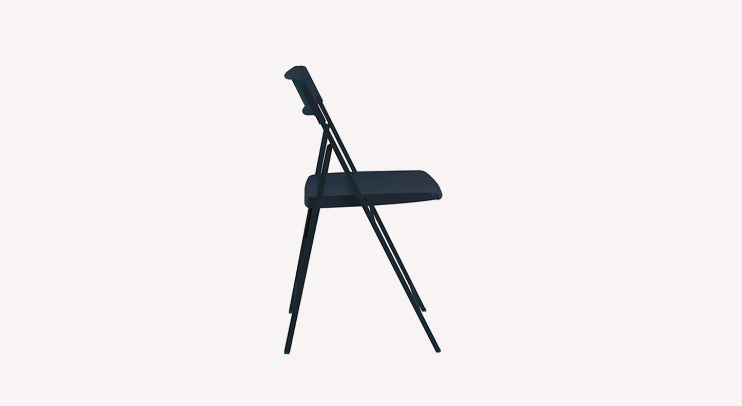Chaise ZETA Plastique Gris ardoise