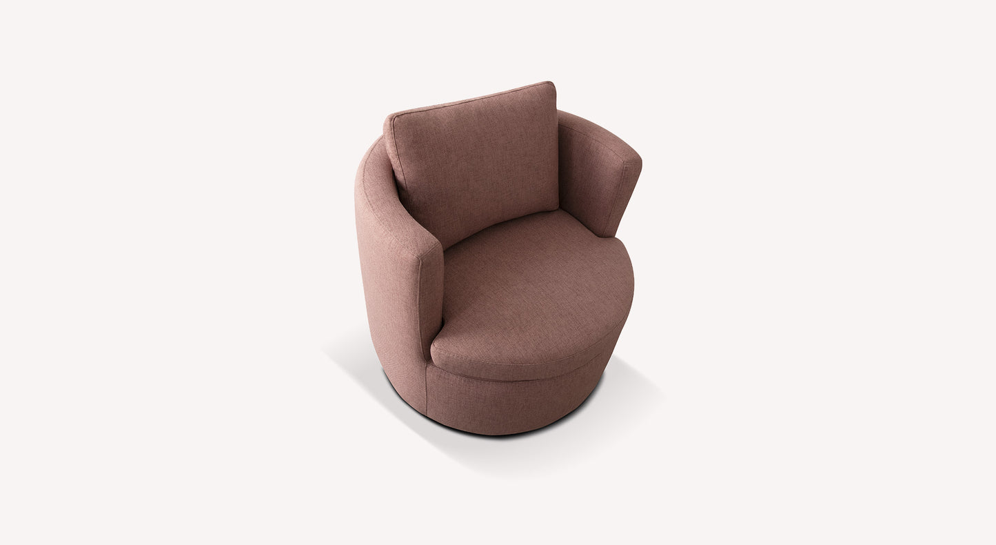 ESATTA Joint armchair Old pink