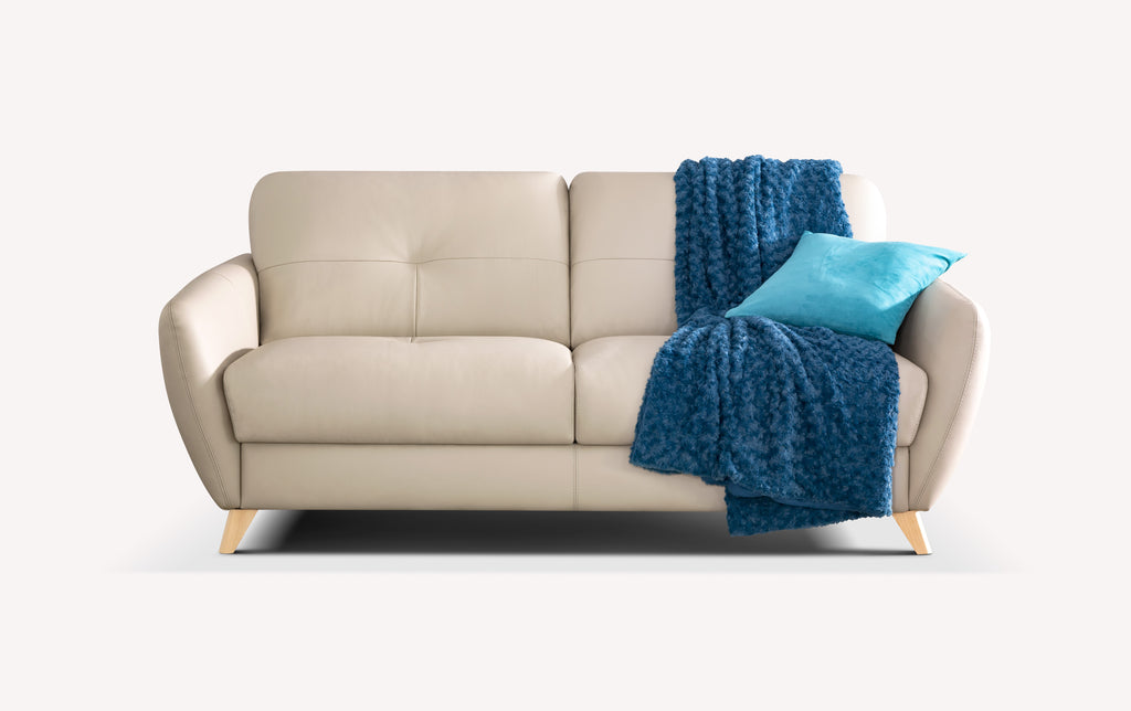 MOBA Leather Royal Gray White