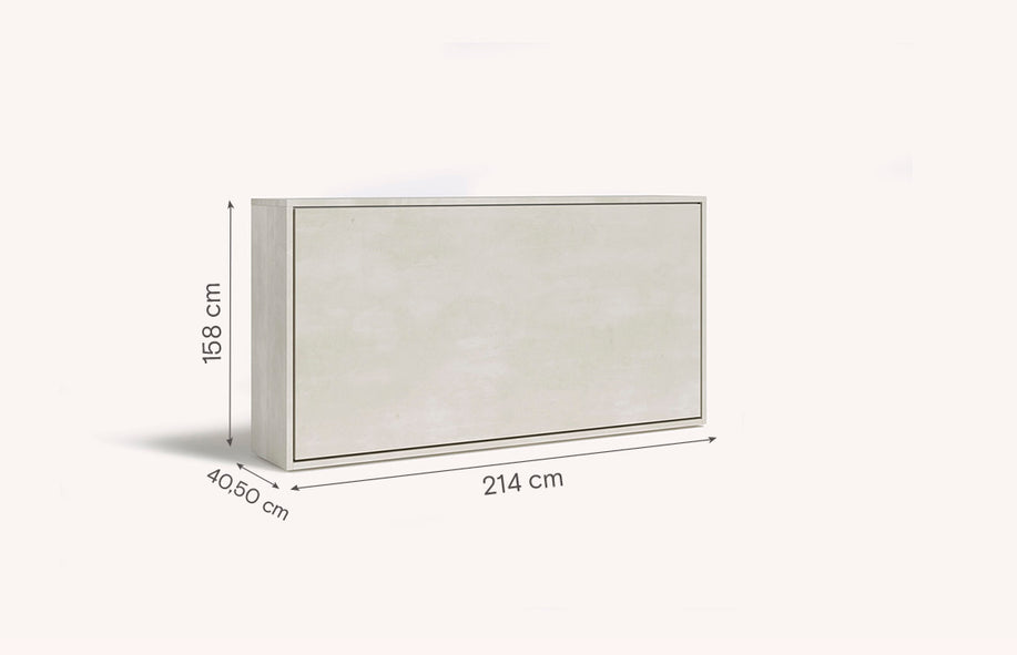 LUCY Transversale Mélaminé Blanc-1