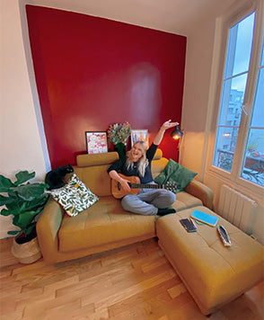 Pouf CLARK Foster Gray